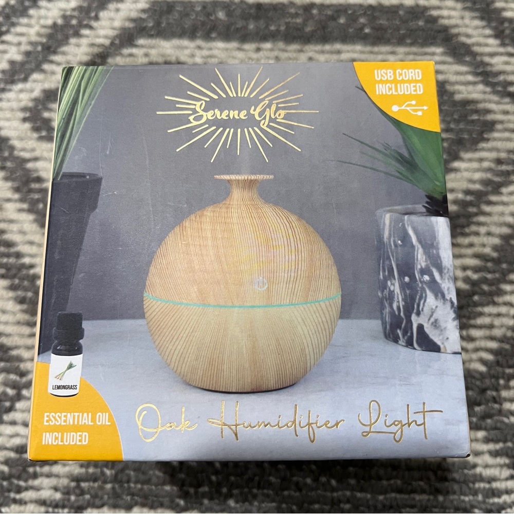 New Humidifier With Essential Oil Color Changing